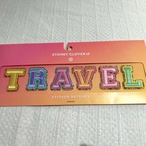 Stoney Clover Lane x Target "Travel" sticker patch